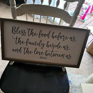 Hobby Lobby prayer sign